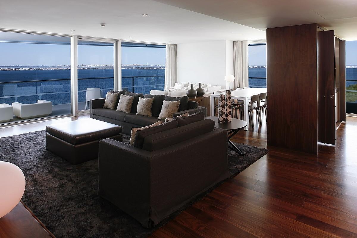 Troia Design Hotel Экстерьер фото A living room in a typical apartment